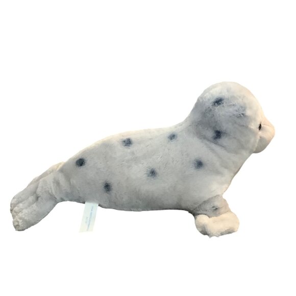 Columbus Zoo and Aquarium Harbor Seal Plush Stuffed Animal Toy Wishpets Lifelike - Picture 5 of 7
